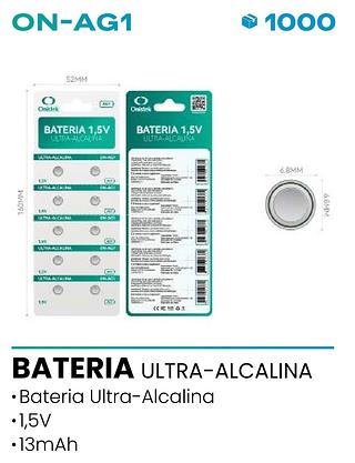 BATERIA ULTRA-ALCALINA 1,5V ONISTEK