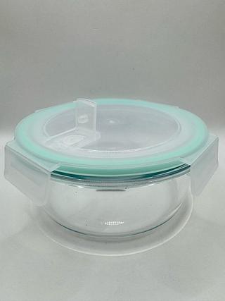 POTE DE VIDRO HERMÉTICO REDONDO 17*17CM MADE BASICS