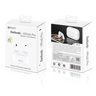 FONE DE OUVIDO EARBUDS HPODS PRO HREBOS