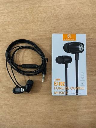 FONE DE OUVIDO ESTEREO H´MASTON 3,5MM