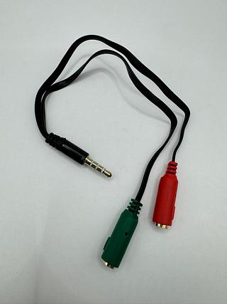 CABO DE AUDIO P3 MACHO PARA P2 FEMEA IT-BLUE