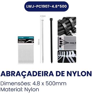 ABRACADEIRA DE NYLON LUATEK