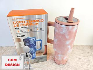 THE EASY-CLEAN WATER BOTTLE 40OZ/1200ML(COM DESIGN)