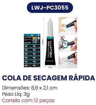 CILA INSTANTANEA 3G 12PCS CONTEM LUATEK