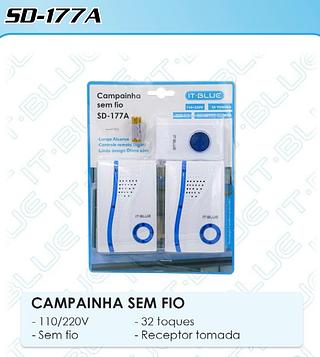 CAMPAIMHA SEM FIO 110-220V IT-BLUE