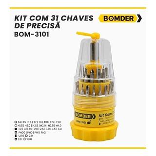 KIT COM 31 CHAVES DE PRECISÂO BIMVINK