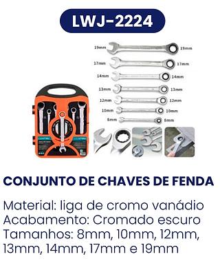 JOGO DE CHAVES CATRACA LUATEK