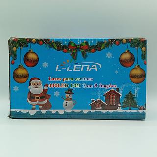 LUZES PARA CORTINAS 400LED 10M COM 8 FUNÇÕES L-LENA