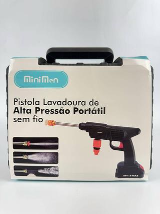 PISTOLA LAVADOURA DE ALTA PRESSÃO PORTATIL SEM FIO MINIMEN