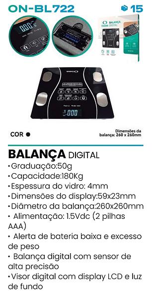 BALANÇA DIGITAL 180KG ONISTEK