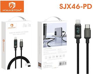 CABO DE DADOS TURBO TIPO-C PARA LIGHINING 27W 1M H'MASTON