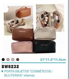 BOLSA ORGANIZADORA DE MAQUIAGEM VIAGEM BRASWEI