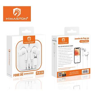 FONE DE OUVIDO ESTEREO PARA IPHONE HMASTON