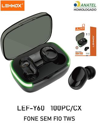 FONE DE OUVIDO SEM FIO 5.3 WIRELES LEHMOX