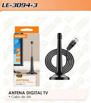 ANTENA DIGITAL PARA TV UHF HDTV LELONG