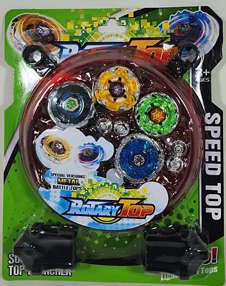 PIAO COM LANÇADOR ROTATTOP LEST GO 4PCS