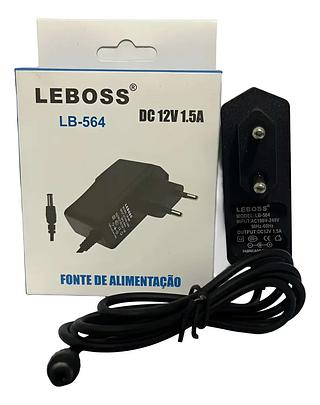 FONTE DE ALIMENTAÇÃO DC 12V 1.5A LEBOSS