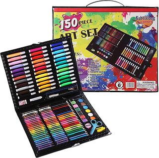 KIT DE CANETINHAS PARA PINTURA 150 PÇS KIDS