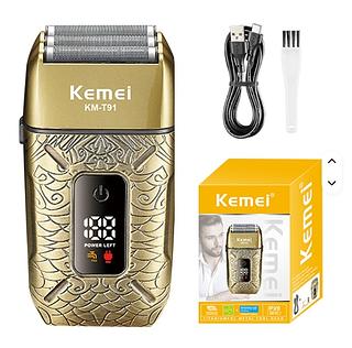 MAQUINA PARA CORTA CABELO PORTATIL KEMEI