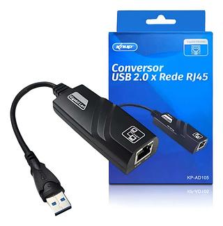 CONVERSOR 10/100 MBPS USB X REDE RJ45