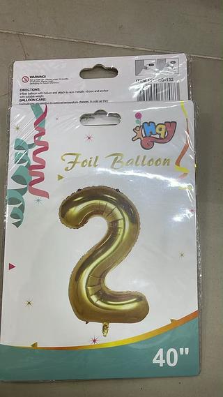 BALÃO METALIZADO FOIL BALLON HQY 40'' HQY