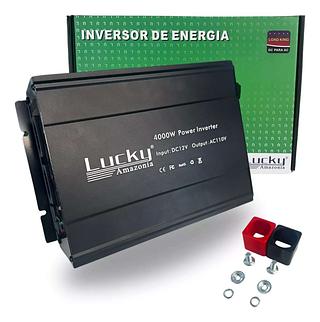 INVERSOR DE ENERGIA DC PARA AC 12V/110V LUCK AMOZONIA