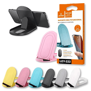 SUPORTE MULTIFUNCIONAL AJUSTAVEL PARA CELULAR LEHMOX
