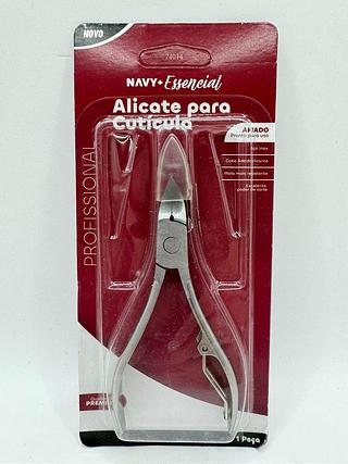 ALICATE PARA CUTICULA MANICURE METAL NAVY+ESSENCIAL