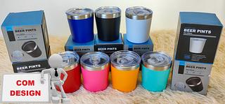 TEH STAY CHILL BEER PINTS 8OZ 260ML (COM DESIGN)