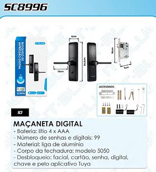 BLOQUEIO DE IMPRESSÂO DIGITAL IT BLUE