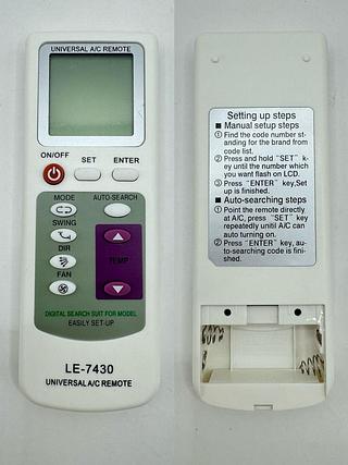 CONTROLE REMOTO PARA AR CONDICIONADO LELONG