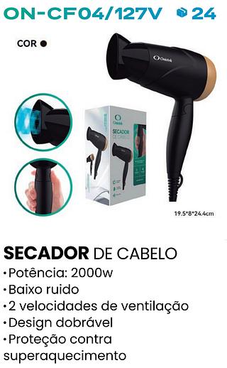 SECADOR DE CABELO ONISTEK