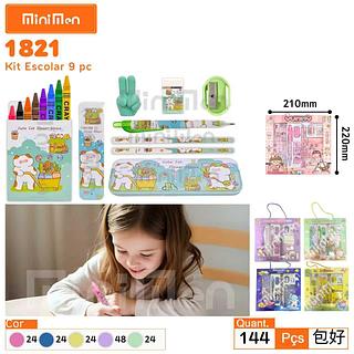 KIT ESCOLAR CANDY YUMMY MINIMEN