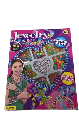 KIT MIÇANGAS JEWELRY 6+ CRYSTAL GEMS