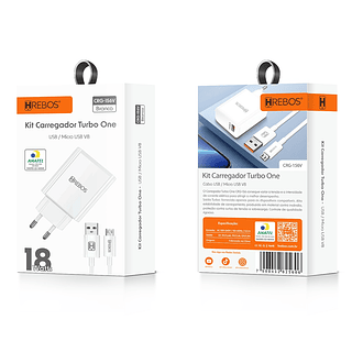 KIT CARREGADOR TURBO ONE HREBOS