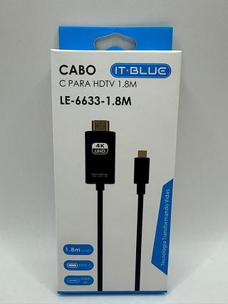 CABO C PARA HDTV 1.8M IT-BLUE