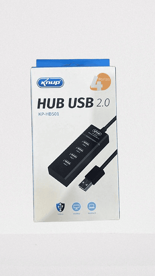 HUB USB 2.0 4 PORTAS KNUP