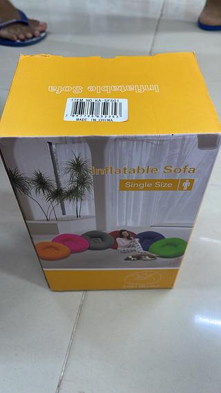 SOFÁ PUFF INFLÁVEL INDIVIDUAL KAPBOM