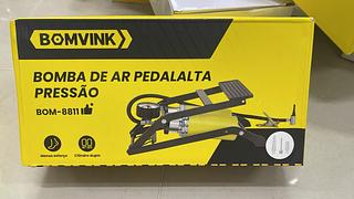 BOMBA DE AR PEDALALTA PRESSÃO BOMVINK