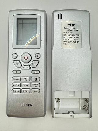 CONTROLE REMOTO AR GREE LELONG