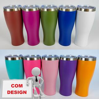 CANECA PARA CERVEJA 500ML BAZIK(COM DESIGN)