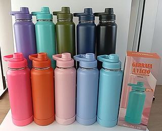 GARRAFA A VÁCUO AÇO INOXIDÁVEL DE ALTA QUALIDADE 1000ML