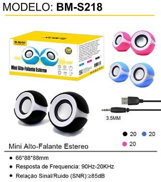 MINI ALTO-FALANTE ESTEREO 3W RMS B-MAX