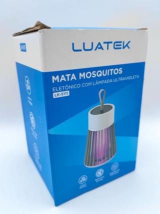 MATA MOSQUITO ELETRONICO COM LAMPADA ULTRAVIOLETA LUATEK