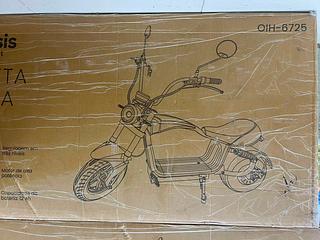 MOTOCICLETA ELETRICA OÁSIS MARKET