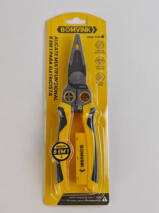 ALICATE MULTIFUNCIONAL PARA ELETRICISTA BOMVINK