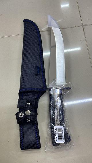 FACA ESPORTIVA TAUE CABO EM MADEIRA + BAINHA LUATEK