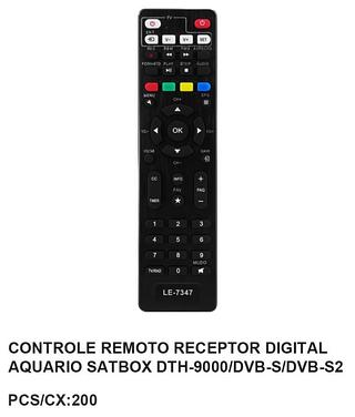 CONTROLE REMOTO RECEPTOR DIGITAL LELONG