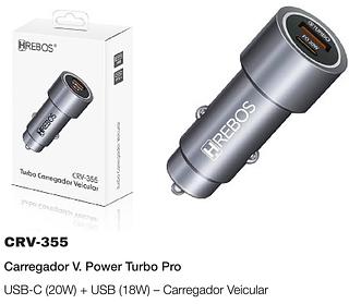 TURBO CARREGADOR VEICULAR HREBOS