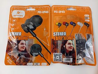 FONE DE OUVIDO STEREO EARPHONE PEINING